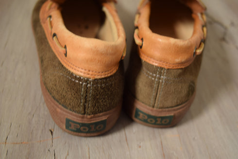 Polo Ralph Lauren Leather Loafer Boat Shoes - Women's Size 8